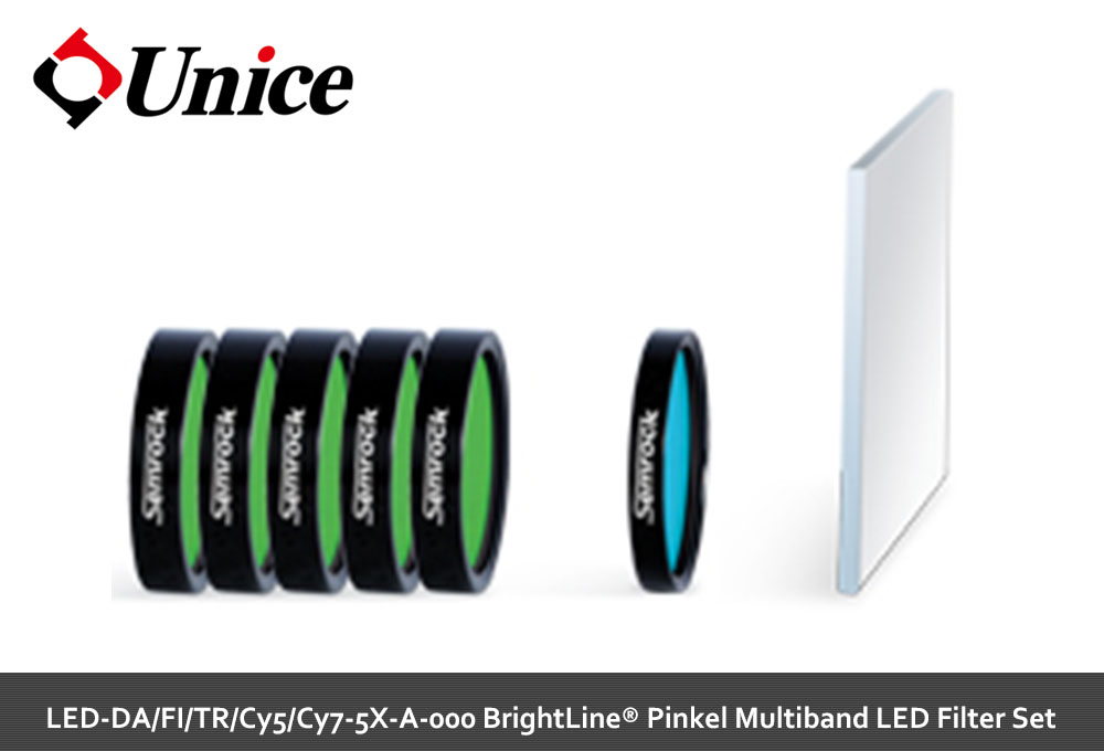 Unice LED-DA/FI/TR/Cy5/Cy7-5X-A-000 BrightLine® Pinkel Multiband Filter Set